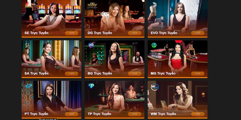 Cái nhìn tổng quan về sân chơi MG casino